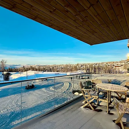 Apartment New Ski-in Ski-out In Hafjell
