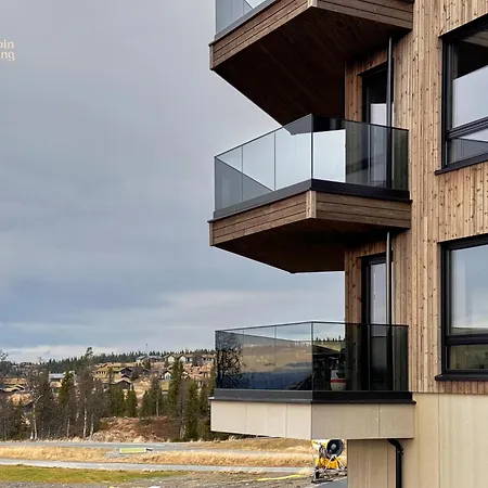 New Ski-in Ski-out In Hafjell Apartament Øyer