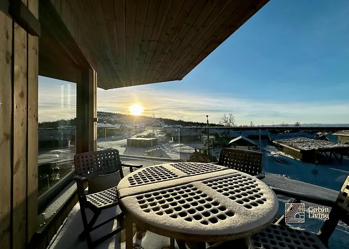 New Ski-in Ski-out In Hafjell Apartment Øyer