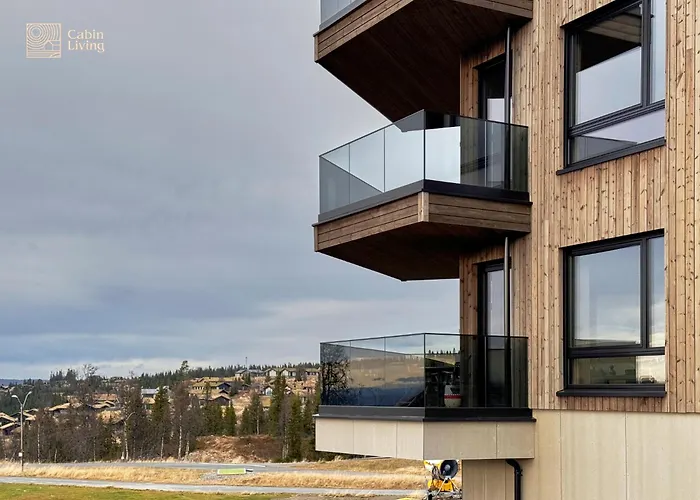 New Ski-in Ski-out In Hafjell Apartment Øyer